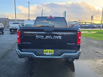 2026 RAM Ram 1500 RAM 1500 BIG HORN CREW CAB 4X4 5'7' BOX