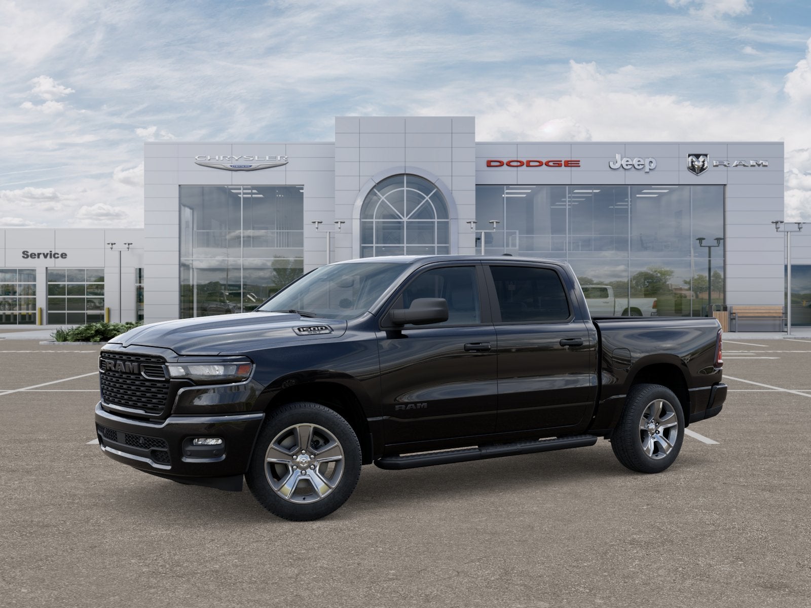 2025 RAM Ram 1500 RAM 1500 TRADESMAN CREW CAB 4X4 5'7' BOX