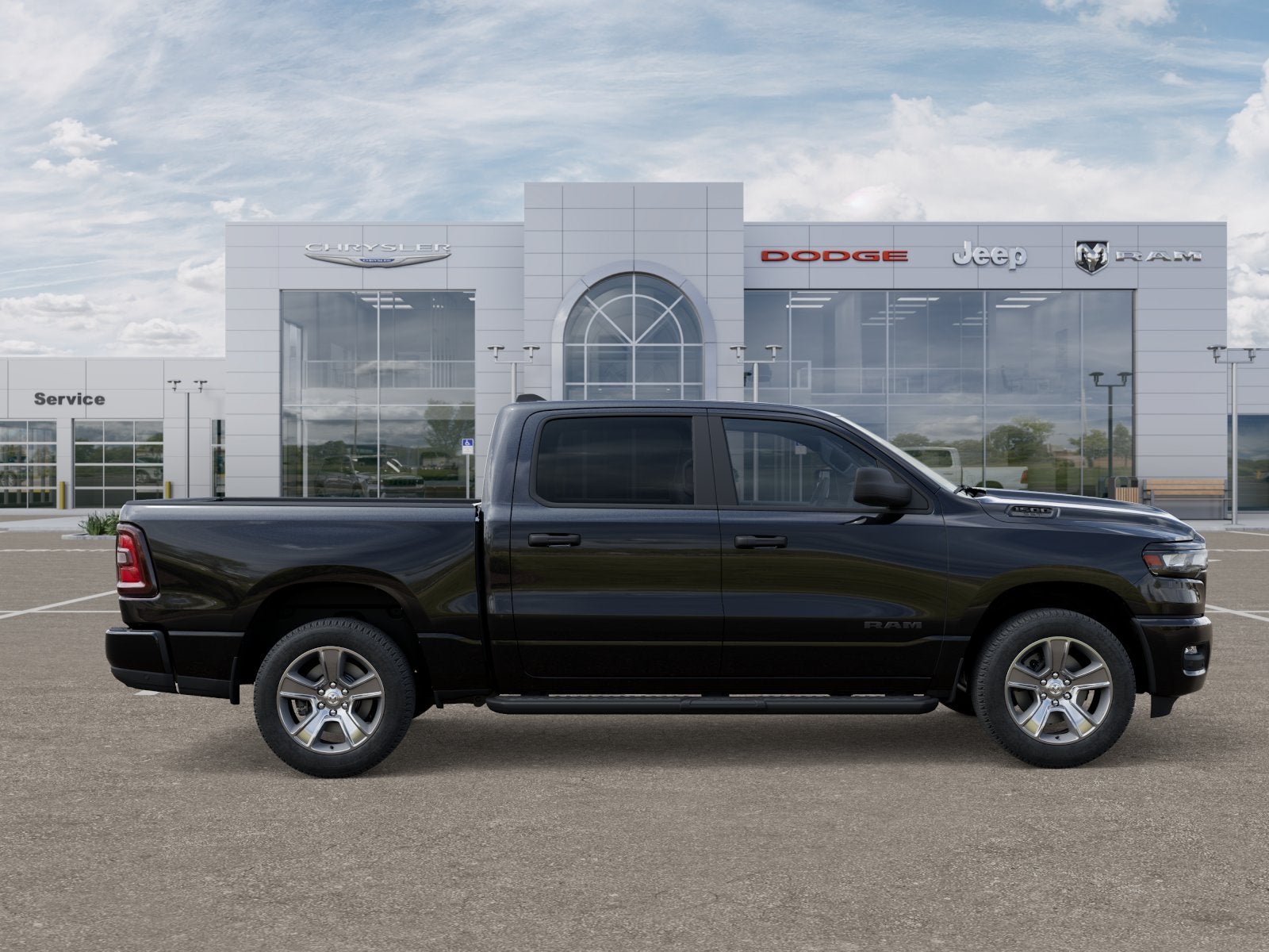 2025 RAM Ram 1500 RAM 1500 TRADESMAN CREW CAB 4X4 5'7' BOX