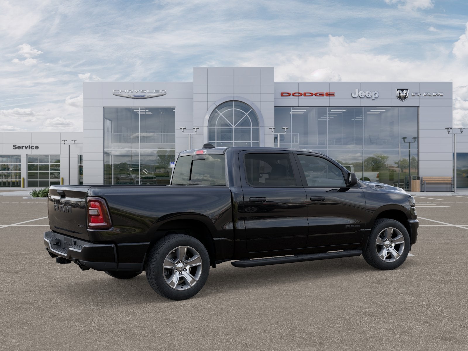 2025 RAM Ram 1500 RAM 1500 TRADESMAN CREW CAB 4X4 5'7' BOX