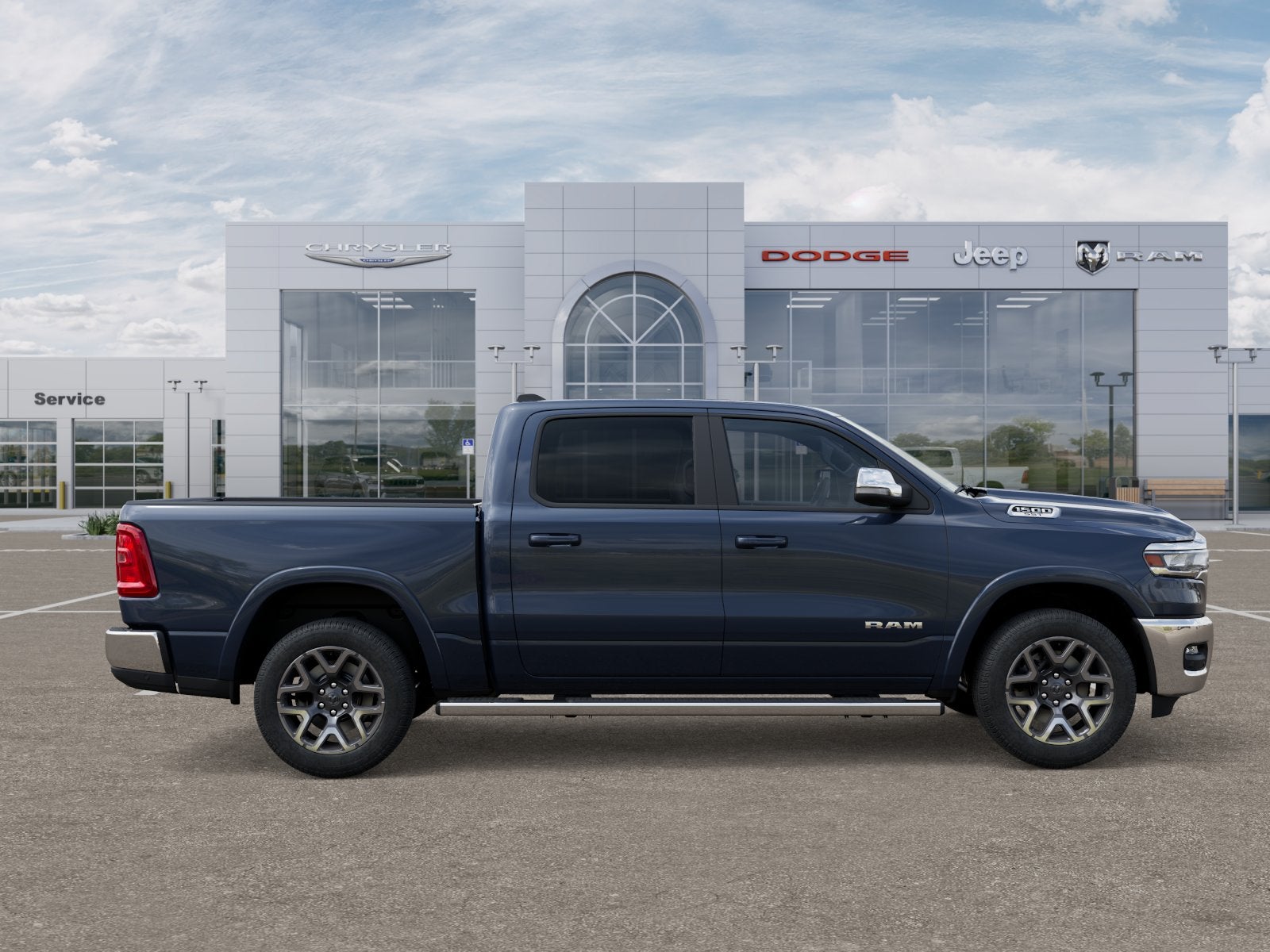 2025 RAM Ram 1500 RAM 1500 LARAMIE CREW CAB 4X4 5'7' BOX
