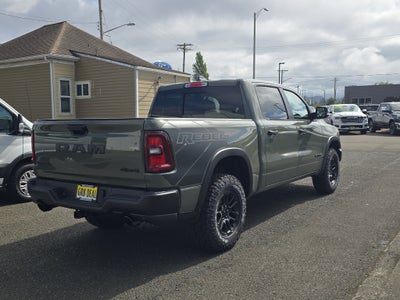 2026 RAM Ram 1500 RAM 1500 REBEL CREW CAB 4X4 5'7' BOX