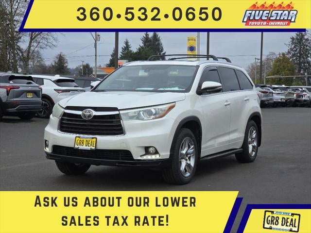 2014 Toyota Highlander Limited Platinum