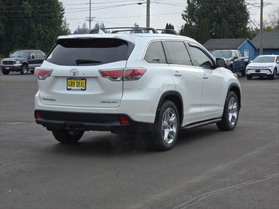 2014 Toyota Highlander Limited Platinum