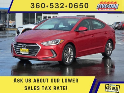 2018 Hyundai Elantra Value Edition