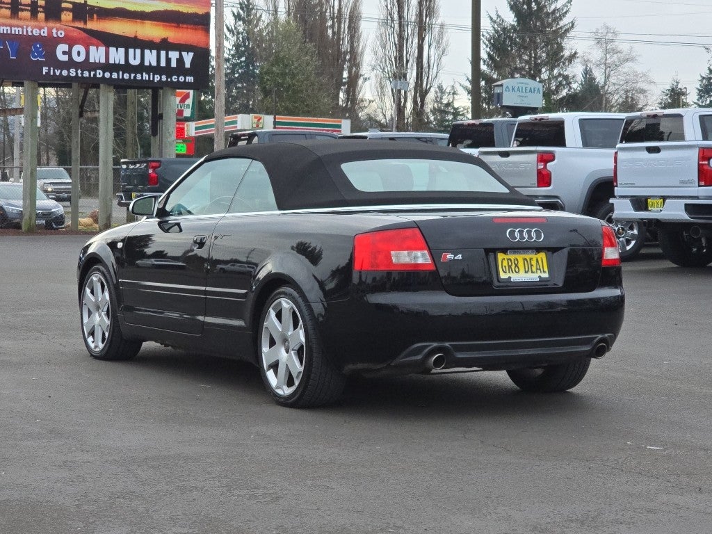2005 Audi S4 Cabriolet