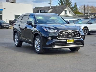 2026 Toyota Highlander Hybrid Hybrid Platinum