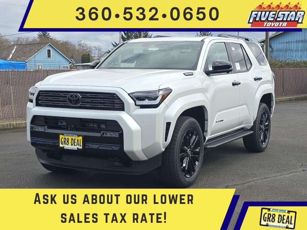 2026 Toyota 4Runner i-FORCE MAX Platinum