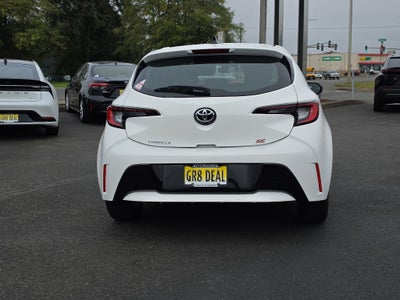 2027 Toyota Corolla Hatchback SE