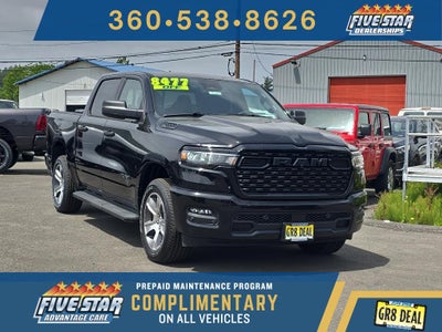 2025 RAM 1500 RAM 1500 TRADESMAN CREW CAB 4X4 5'7' BOX
