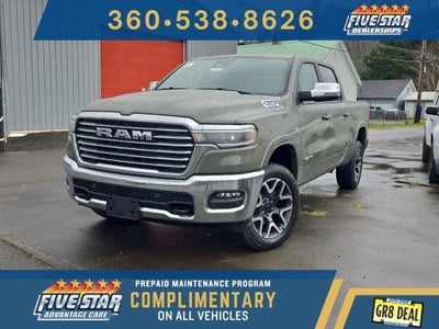2026 RAM Ram 1500 RAM 1500 LARAMIE CREW CAB 4X4 5'7' BOX