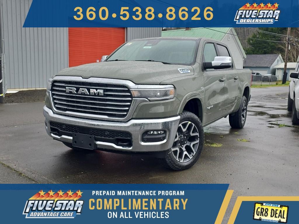 2026 RAM Ram 1500 RAM 1500 LARAMIE CREW CAB 4X4 5'7' BOX