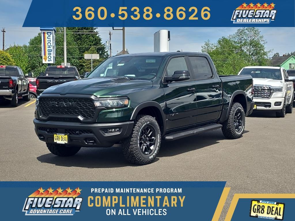 2026 RAM Ram 1500 RAM 1500 REBEL CREW CAB 4X4 5'7' BOX