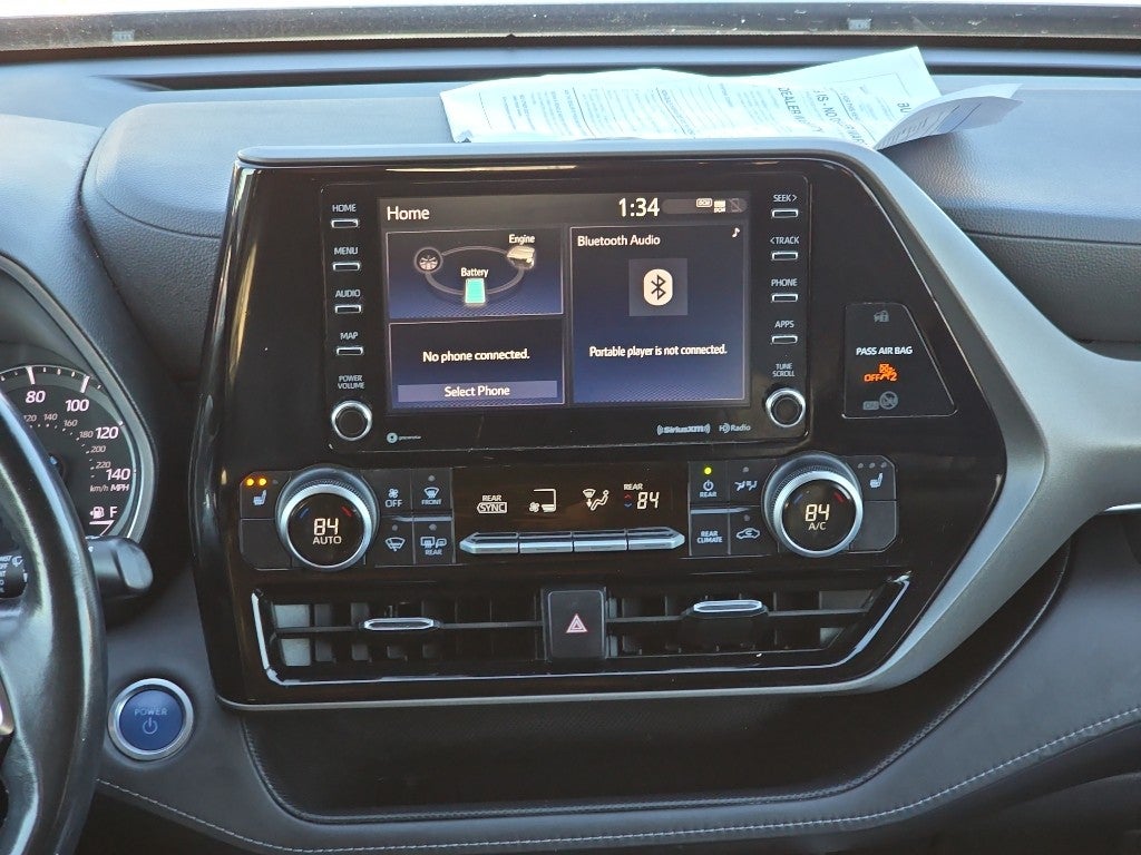 2020 Toyota Highlander Hybrid XLE