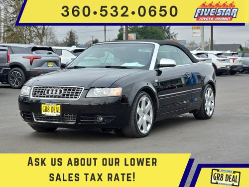 2005 Audi S4 Cabriolet